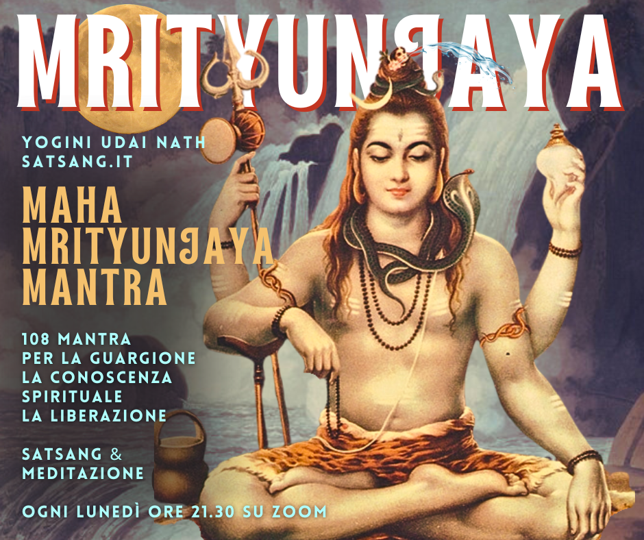 maha mrityunjaya mantra ogni lunedì alle 21,30 su zoom