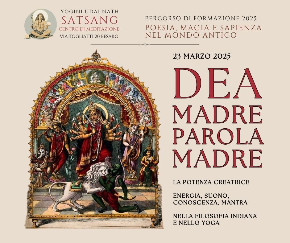 Dea madre, parola madre. La potenza creatrice. Seminario 23 Marzo 2025 a Pesaro e su Zoom